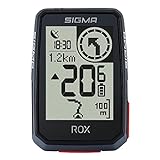 SIGMA SPORT ROX 2.0 Black | Fahrradcomputer kabellos GPS & Navigation...