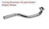 Tuning Krümmer 28mm Flansch für Hercules Sachs Prima 2 3 4 5 S...